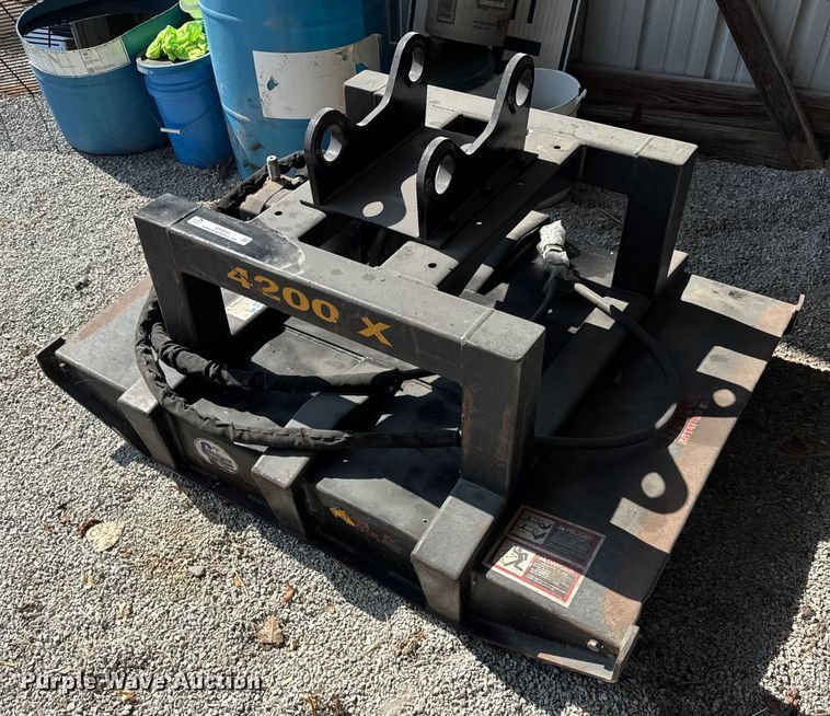 image for item ER0042 CrossTech 4200X excavator rotary mower