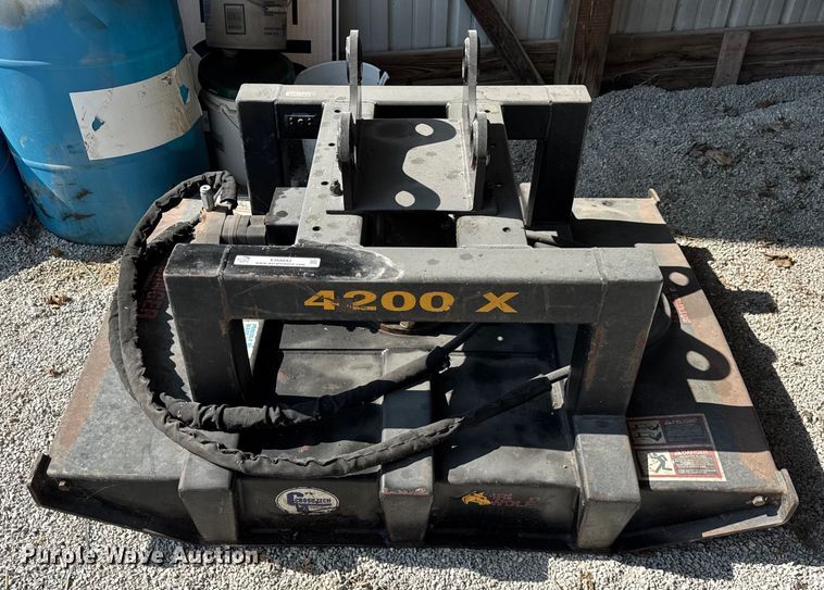 image for item ER0042 CrossTech 4200X excavator rotary mower