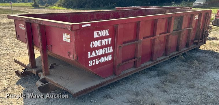 image for item ER0112 Gregory  roll-off dumpster