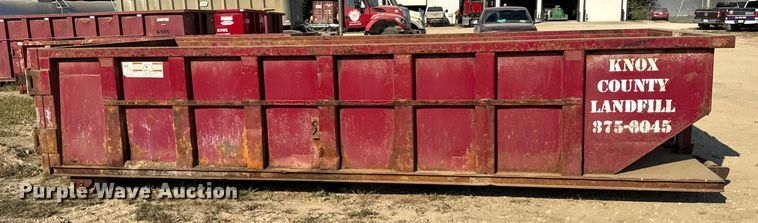 image for item ER0112 Gregory  roll-off dumpster