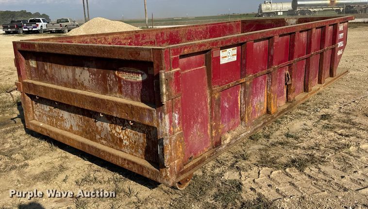 image for item ER0112 Gregory  roll-off dumpster