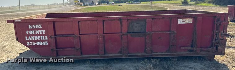 image for item ER0112 Gregory  roll-off dumpster