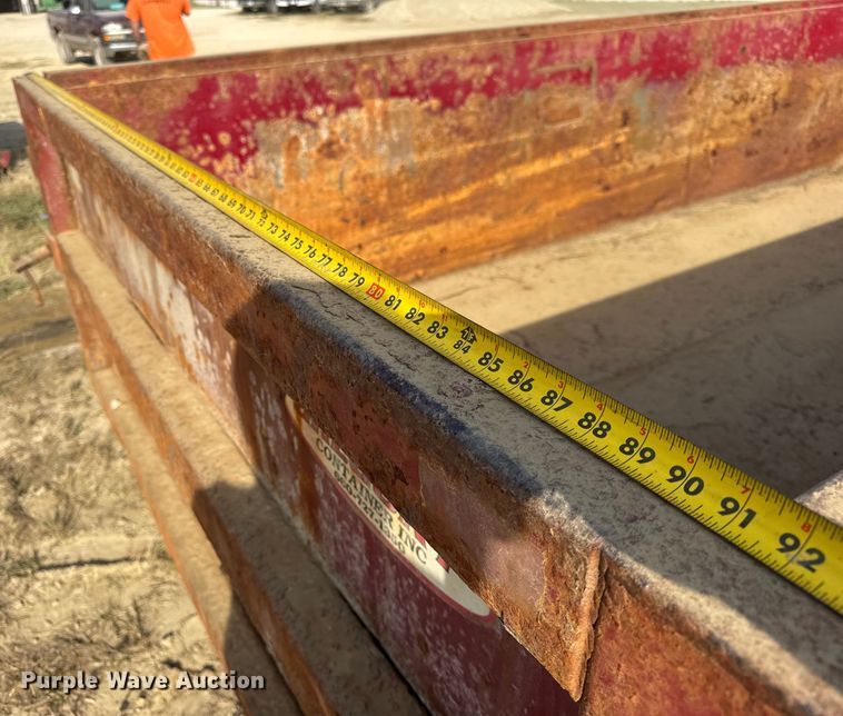 image for item ER0112 Gregory  roll-off dumpster