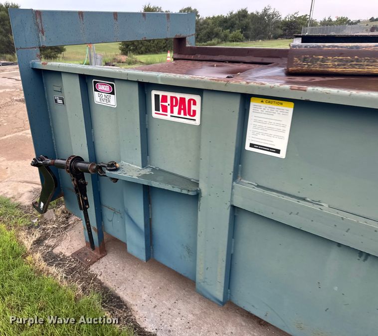 image for item ER2341 K-Pac KP2SH trash compactor 