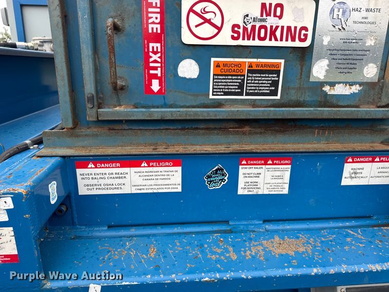 image for item ER2342 Excel cardboard baler