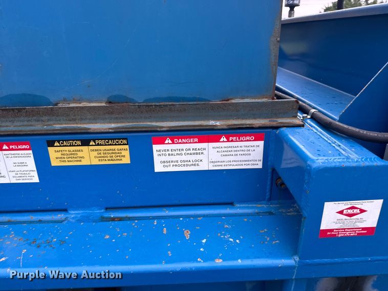 image for item ER2342 Excel cardboard baler