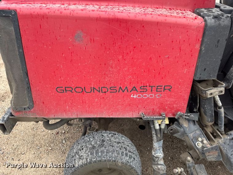 image for item ER2348 Toro Groundsmaster 4000-D lawn mower