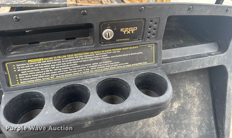 image for item ER2387 EZ-GO Textron golf cart