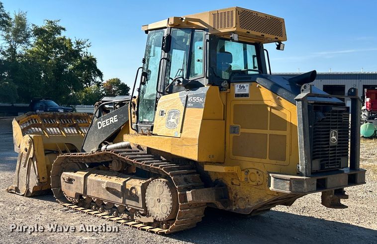 image for item ET3140 2020 John Deere 655K WH track loader