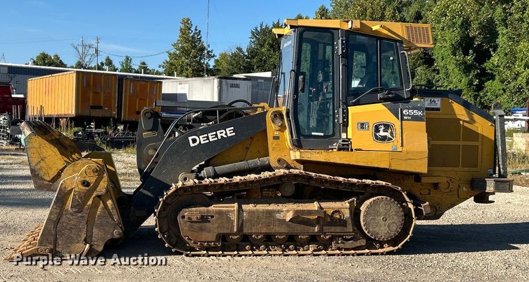 image for item ET3140 2020 John Deere 655K WH track loader