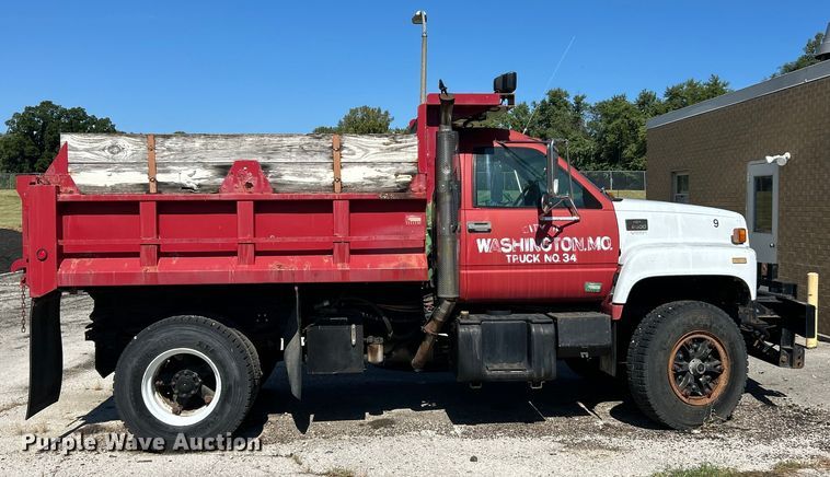 image for item ET3145 1993 Chevrolet Kodiak C6500 dump truck