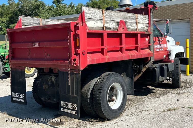 image for item ET3145 1993 Chevrolet Kodiak C6500 dump truck