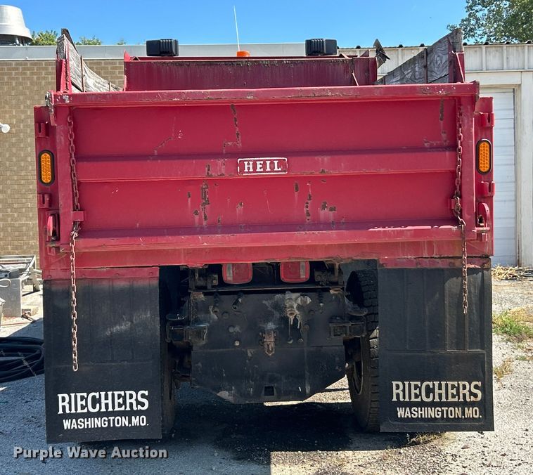 image for item ET3145 1993 Chevrolet Kodiak C6500 dump truck