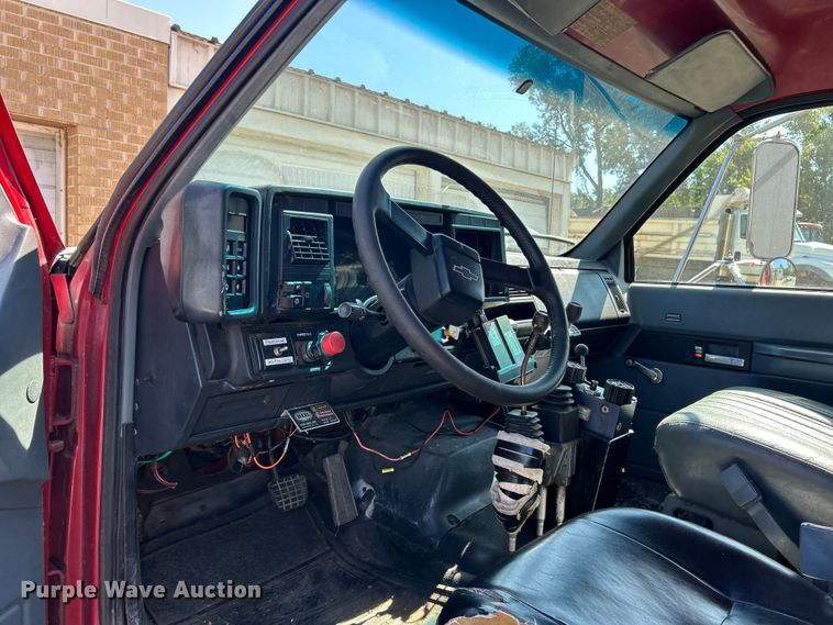 image for item ET3145 1993 Chevrolet Kodiak C6500 dump truck