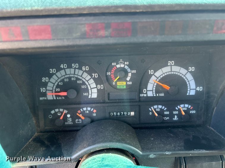 image for item ET3145 1993 Chevrolet Kodiak C6500 dump truck