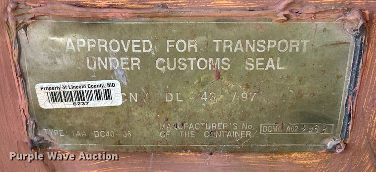 image for item ET3172 Hapag-Lloyd shipping container