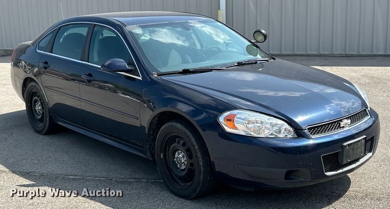 image for item ET3174 2012 Chevrolet Impala Police Cruiser 