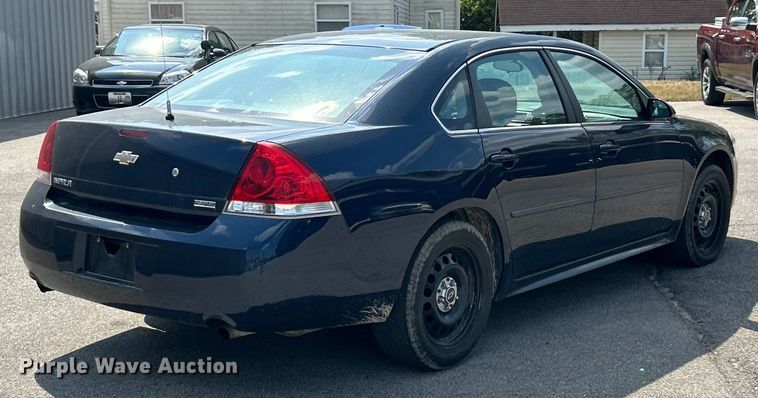 image for item ET3174 2012 Chevrolet Impala Police Cruiser 