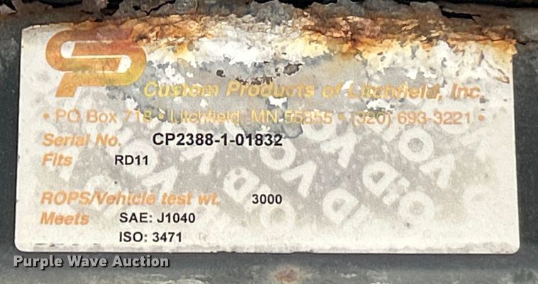 image for item ET3459 2000 Wacker RD11A double drum vibratory roller