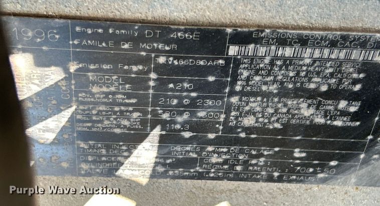 image for item ET3487 1997 International 4700 forestry bucket truck