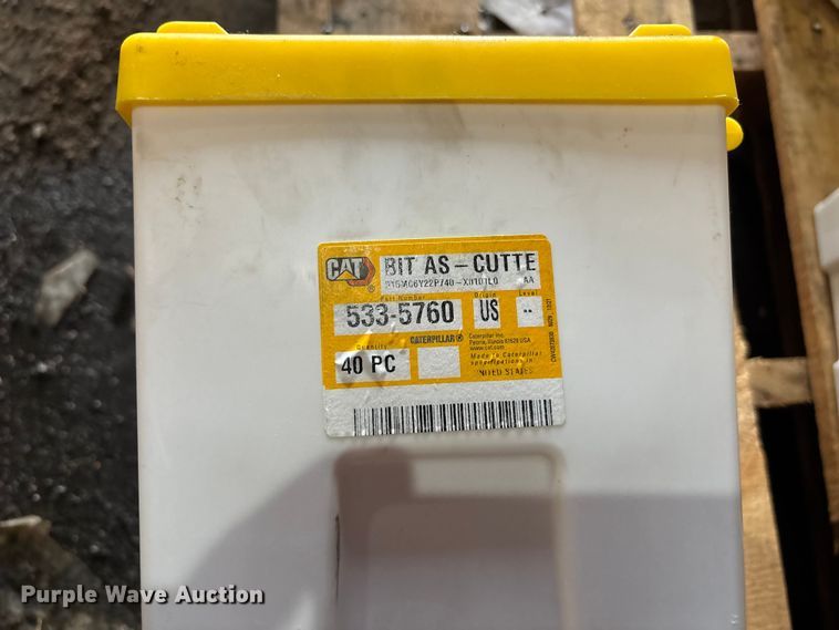 image for item ET4544 (12) Caterpillar 533-5760 reclaimer bits