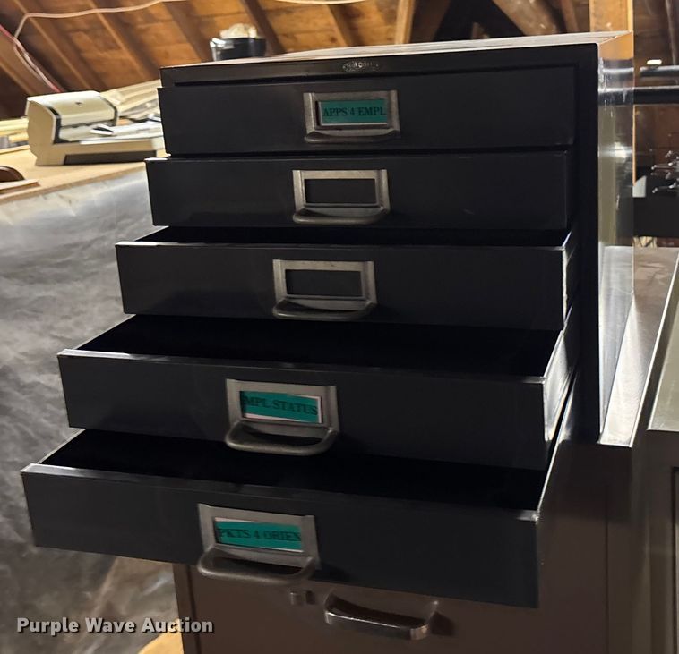 image for item ET4633 (4) filing cabinets