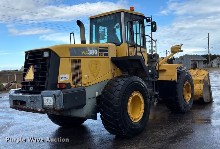 CARGADOR FRONTAL 2004 KOMATSU WA380