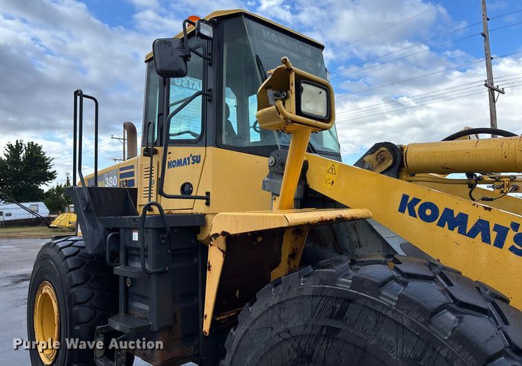 image for item ET4639 2004 Komatsu WA380 Wheel Loader