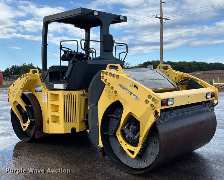 image for item ET4640 2007 Bomag BW190 AD-4 double drum vibratory roller