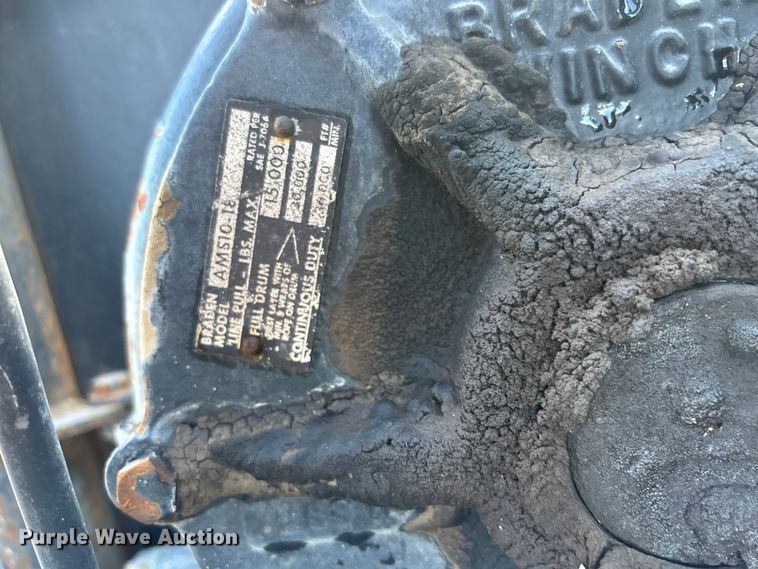 image for item ET4642 1992 CHEV Flatbed Winch Truck winch truck