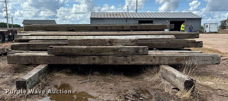 image for item ET4645 Approximately 55 wood beams