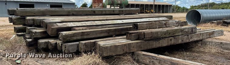 image for item ET4645 Approximately 55 wood beams