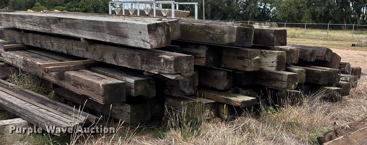 image for item ET4645 Approximately 55 wood beams