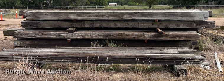 image for item ET4645 Approximately 55 wood beams