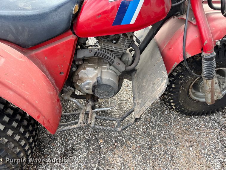 image for item ET4648 1984 Honda All terrain ATC 200 ES ATV