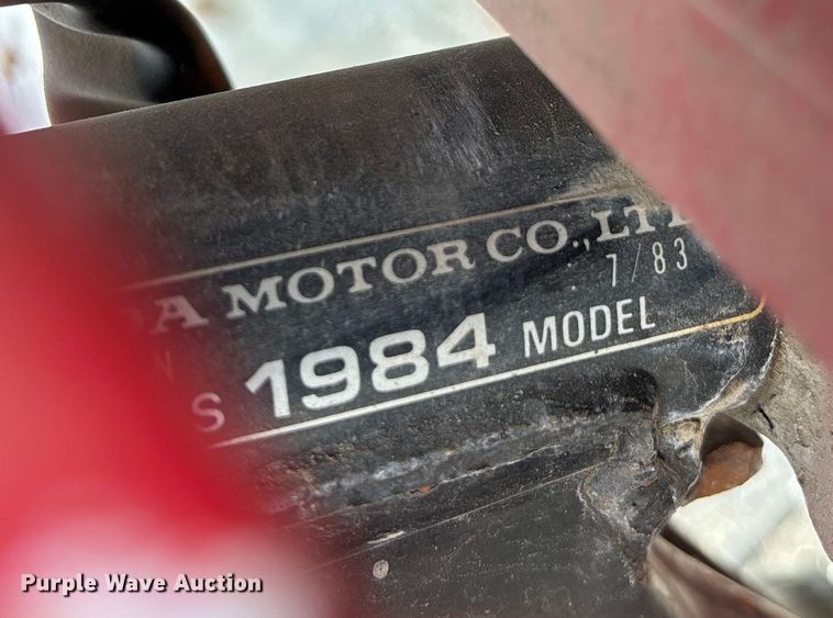 image for item ET4648 1984 Honda All terrain ATC 200 ES ATV