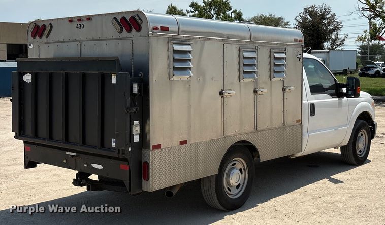 image for item EU0034 2014 Ford F250 Super Duty animal control pickup truck