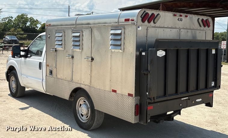 image for item EU0034 2014 Ford F250 Super Duty animal control pickup truck