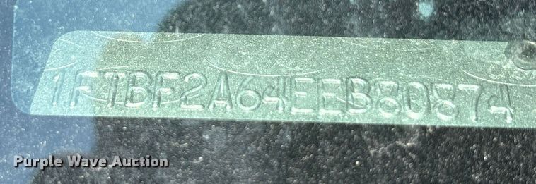 image for item EU0034 2014 Ford F250 Super Duty animal control pickup truck