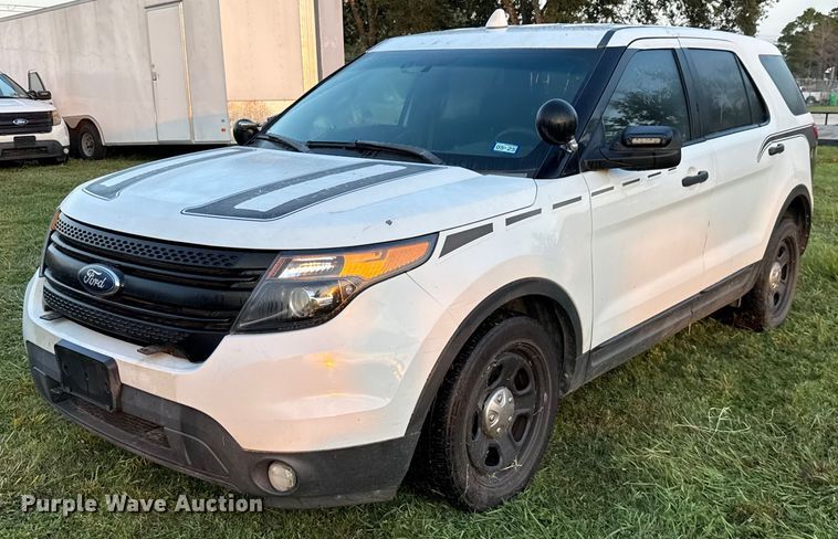 image for item EU0035 2014 Ford Explorer Police Interceptor SUV