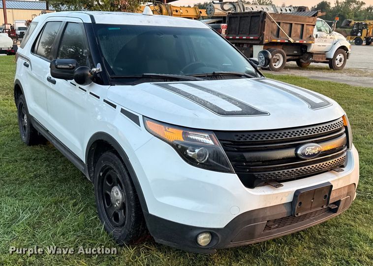image for item EU0035 2014 Ford Explorer Police Interceptor SUV