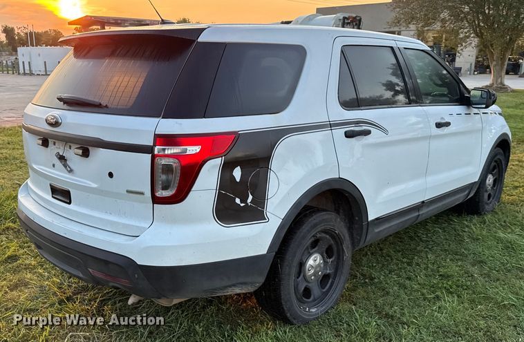 image for item EU0035 2014 Ford Explorer Police Interceptor SUV