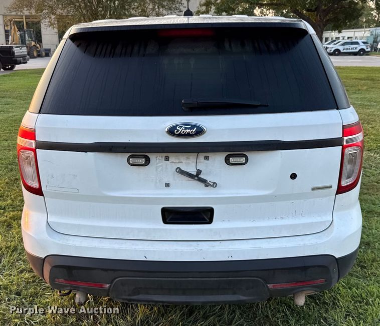 image for item EU0035 2014 Ford Explorer Police Interceptor SUV