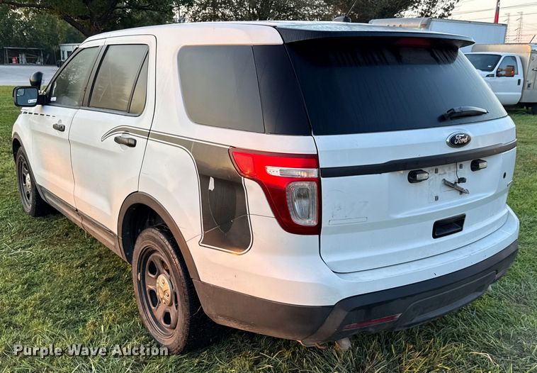 image for item EU0035 2014 Ford Explorer Police Interceptor SUV