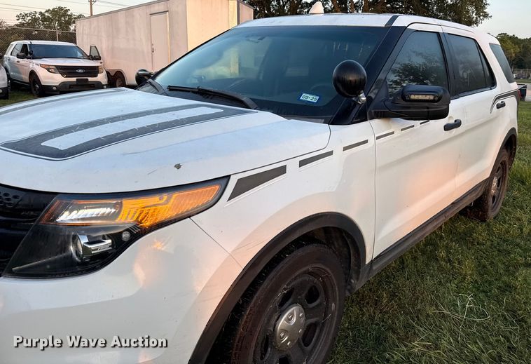 image for item EU0035 2014 Ford Explorer Police Interceptor SUV