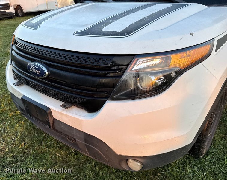 image for item EU0035 2014 Ford Explorer Police Interceptor SUV