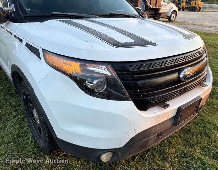 image for item EU0035 2014 Ford Explorer Police Interceptor SUV
