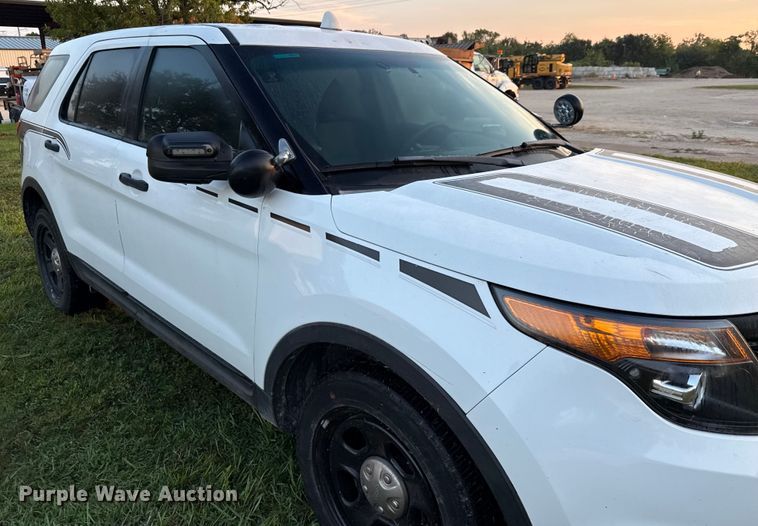 image for item EU0035 2014 Ford Explorer Police Interceptor SUV