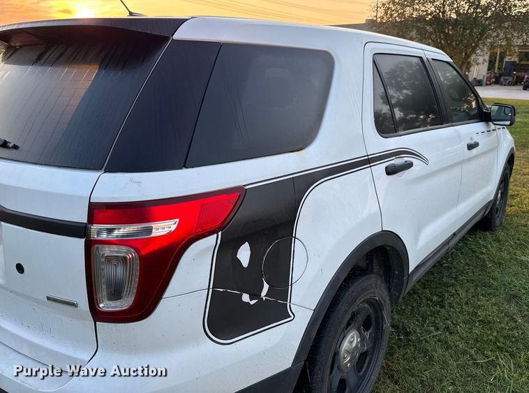 image for item EU0035 2014 Ford Explorer Police Interceptor SUV