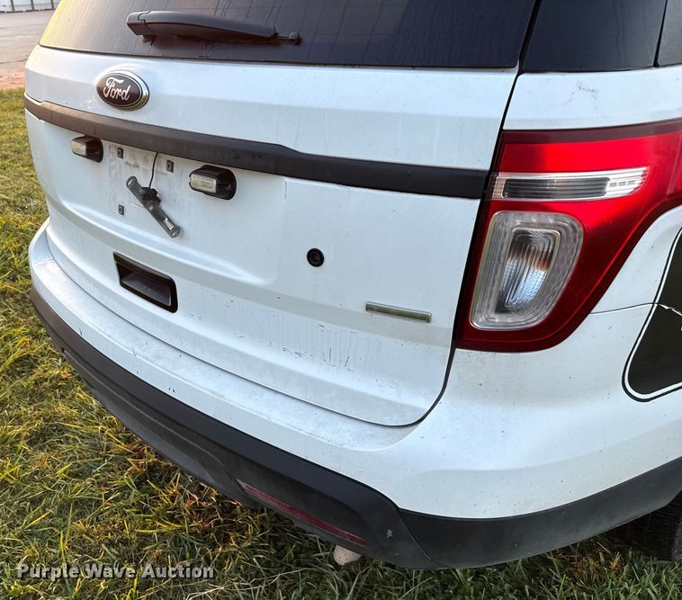 image for item EU0035 2014 Ford Explorer Police Interceptor SUV